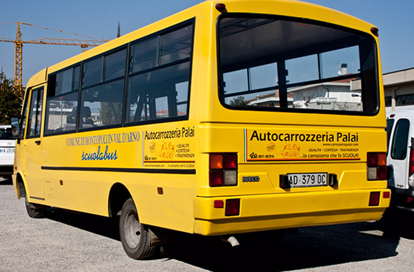 Sponsorizzazione scuolabus Palai